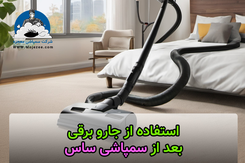 استفاده از جارو برقی بعد از سمپاشی ساس
