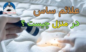 علائم ساس در منزل
