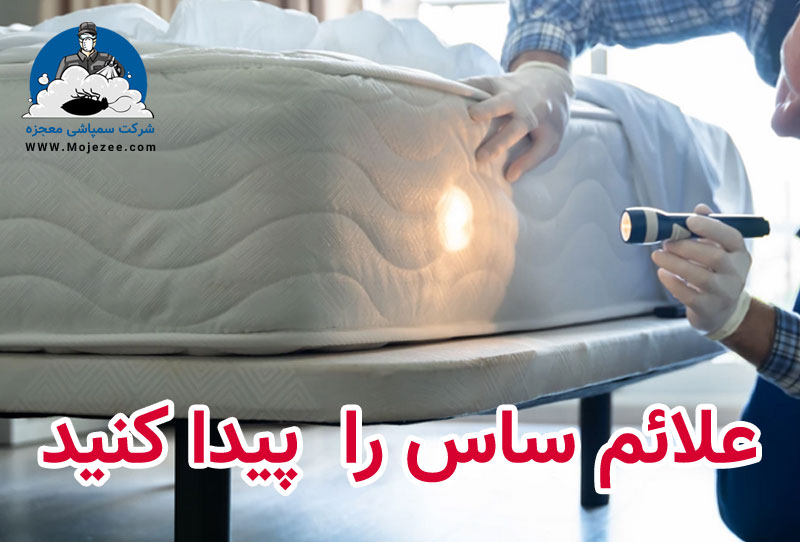 پیدا کردن علائم ساس